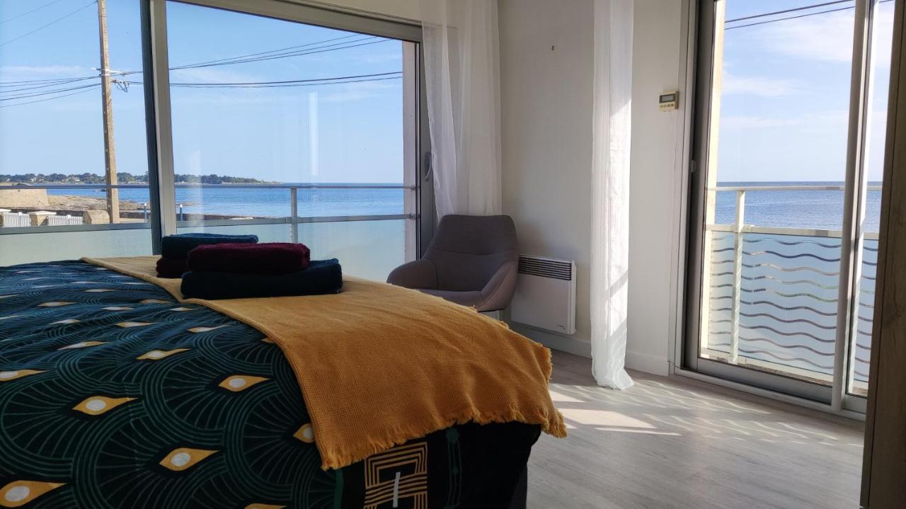 Appartement T3 De 74M2 Tres Lumineux Vue Panoramique Mer Et Plages Concarneau Exterior foto