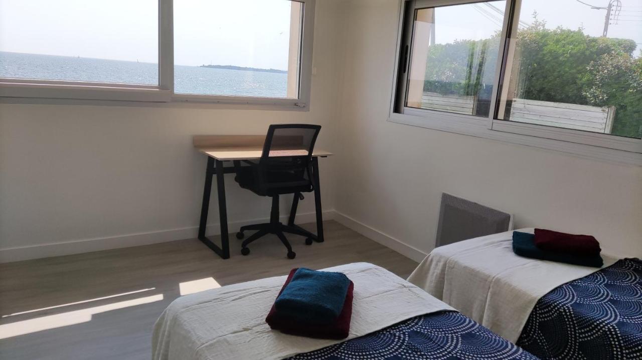 Appartement T3 De 74M2 Tres Lumineux Vue Panoramique Mer Et Plages Concarneau Exterior foto