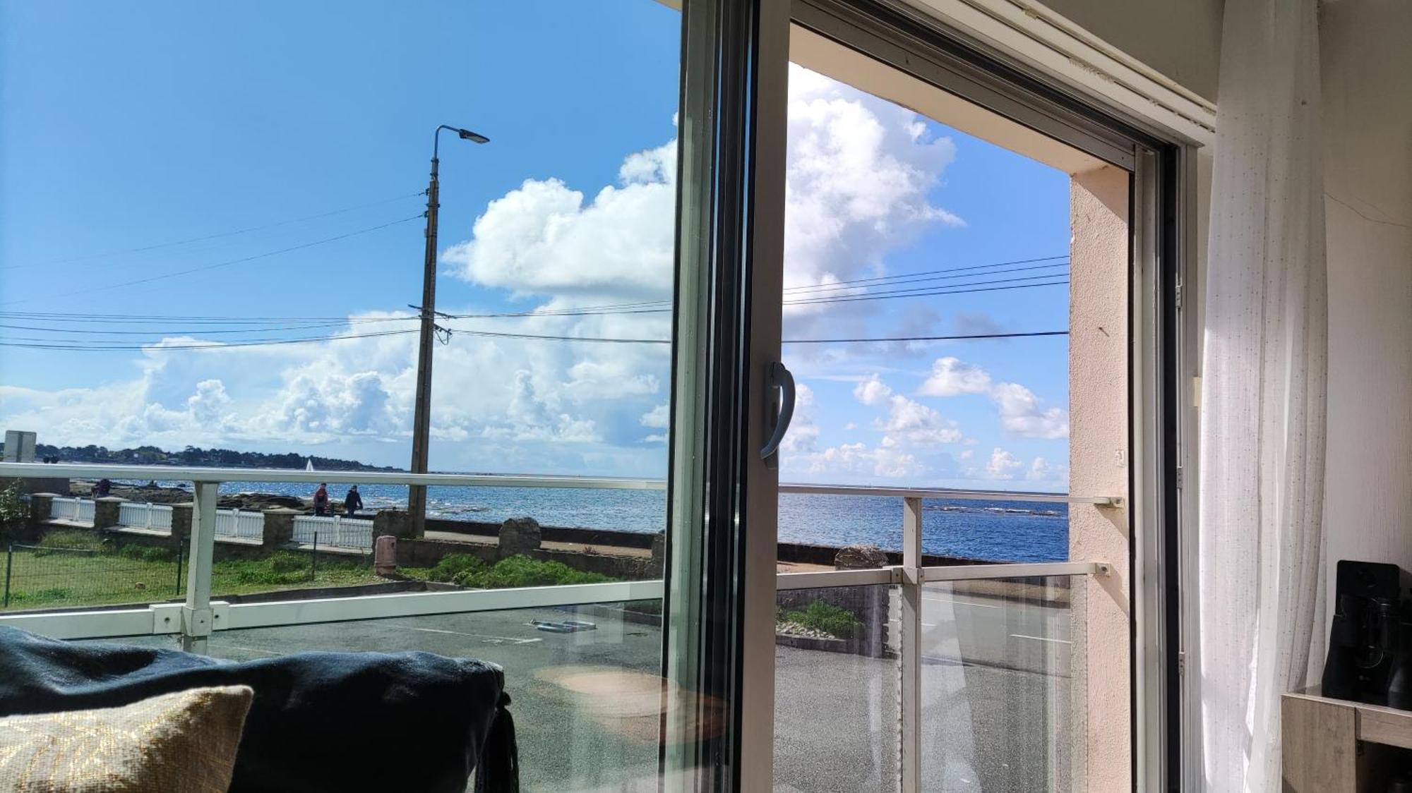 Appartement T3 De 74M2 Tres Lumineux Vue Panoramique Mer Et Plages Concarneau Exterior foto